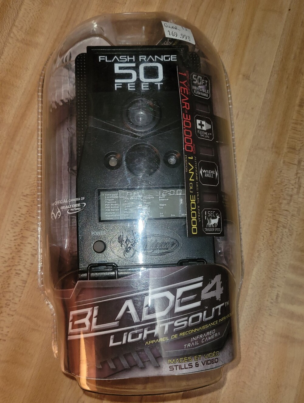 Wildgame Innovations Blade 4 Lightsout Trail Cam - 50ft Flash New In Box